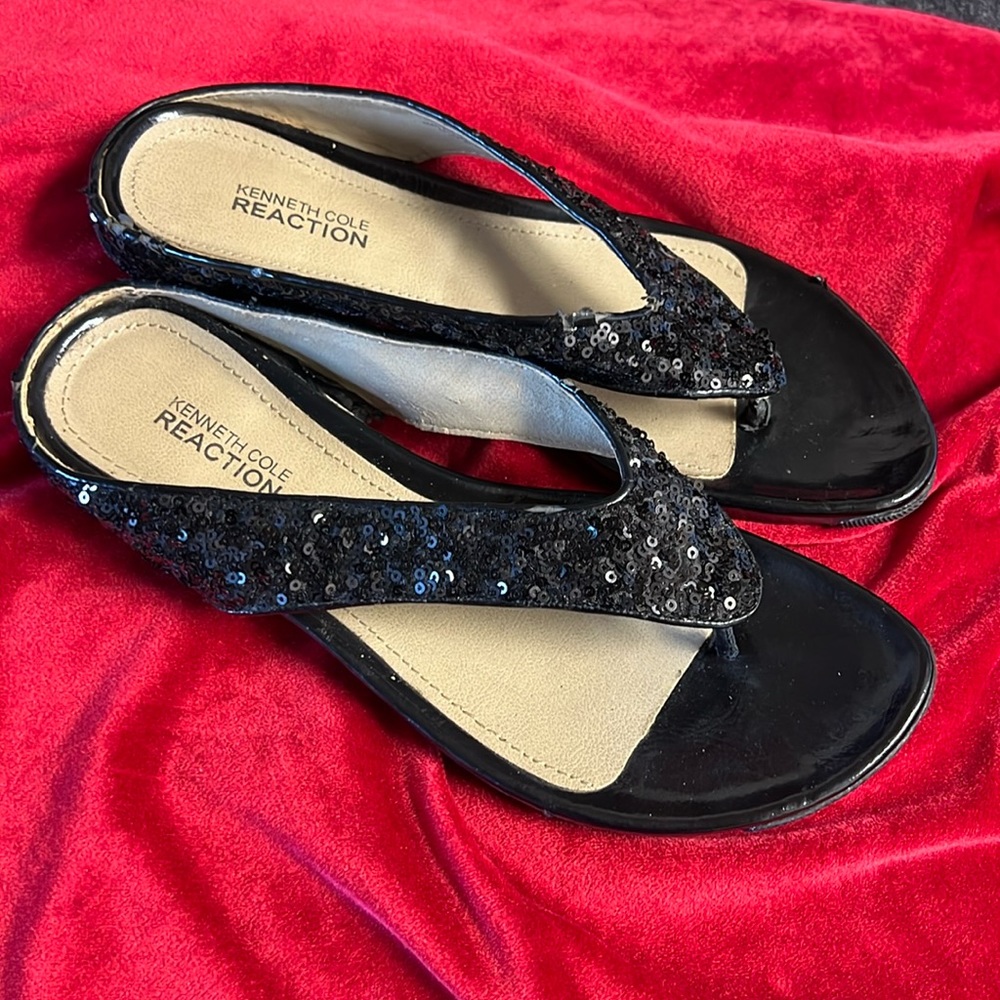 Kenneth Cole Sequin Sandals